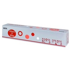 BESTA 優質烹飪鋁箔紙 25cm x 30m, 54mm, 1盒