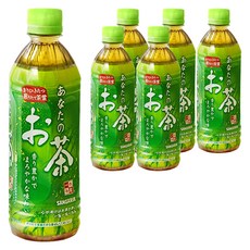 SANGARIA 綠茶, 500ml, 6個