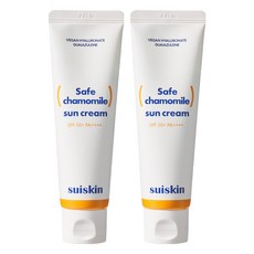 수이스킨 착한 들국화 선크림 SPF50+ PA++++, 50ml, 2개