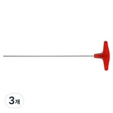 썬키 T형 육각렌치 롱타입 4 x 300 mm ST-4L, 3개