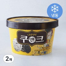 빙그레 그라시아 쿠앤크 아이스밀크 (냉동), 750ml, 1개입, 2개
