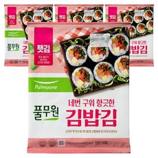 Pulmuone 圃美多 海苔飯捲專用海苔, 20g, 4包