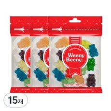 Weeny Beeny 小熊軟糖, 50g, 15入