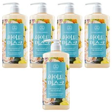 온더바디 플로럴 가든 퍼퓸 약산성 바디워시 화이트머스크, 5개, 1kg