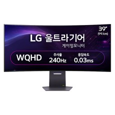 LG전자 WQHD 울트라기어 게이밍 모니터, 99.1cm, 39GS95QE