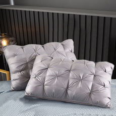 하와이슬립 푹신한 호텔 경추베개, 그레이, 1개