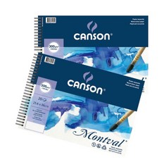 캔숀 몽발 스프링 제본 전문가용 스케치북, A4, 12매, 1개