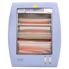 GOSS 2段式石英管Petty迷你電暖器, 混合顏色, GSH-2205P