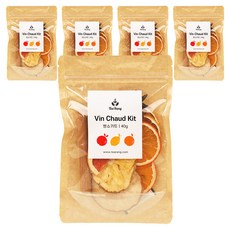 Tea Rang 熱紅酒食材包, 40g, 5包