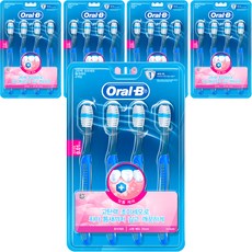 Oral-B 歐樂B 高彈力超細刷毛牙縫護理牙刷, 4入, 5個