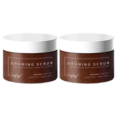 라몽 왁싱몬스터 브라운 슈가 그루밍 스크럽, 200g, 2개