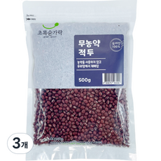 초록숟가락 무농약 적두, 3개