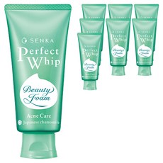 센카 NEW 퍼펙트 휩 아크네 케어 클렌징폼, 100g, 8개