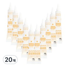 디유 데코펜 화이트, 20g, 20개