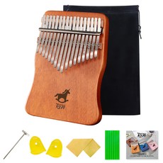 Leve 板式桃花心木 17音卡林巴琴 RK1L, 1個