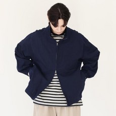 MODERMENT 2WAY全拉鍊寬鬆棉質夾克