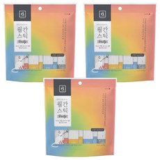 브리더랩 고양이 월간스틱 파티 짜먹는 간식 4종 세트, 혼합맛(닭가슴살/연어) + 참치 + 닭가슴살 + 대구, 440g, 3개