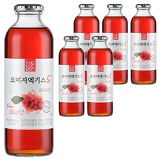 초록원 오미자엑기스S, 660g, 6개