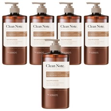 KERASYS Clean Note 粉末處理棉香精, 1L, 5個