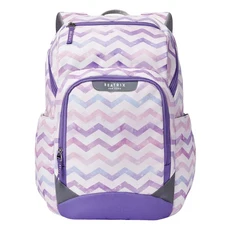 beatrix NEW YORK LITE系列 國小防潑水輕量透氣書包 波浪紫 適合身高125-150cm, 28 x 15.5 x 39cm