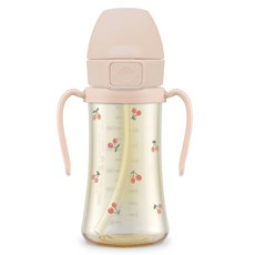 그로미미 PPSU 유아용 빨대컵 + 추빨대, 300ml, 1개, 스윗피치