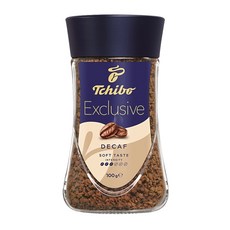 Tchibo Exclusive 無咖啡因即溶咖啡 瓶裝, 1個, 100g