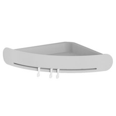 피어니스트 욕실 세면용품 정리선반, 그레이, 1개