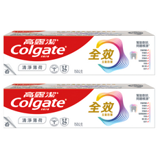 Colgate 高露潔 全效牙膏 清淨薄荷, 150g, 2條