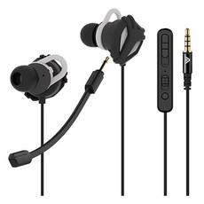 SOUND PANDA 客製化電競耳機組, SPE-G9 Light, 黑色