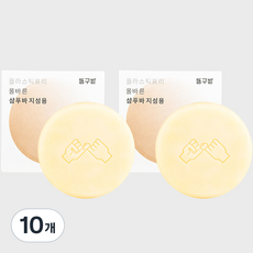 동구밭 지성용 샴푸바, 100g, 10개