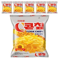 크라운 콘칲 군옥수수맛, 148g, 6개