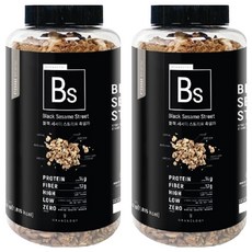 GRANOLOGY 黑芝麻格蘭諾拉麥片, 440g, 2罐