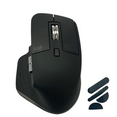 로지텍 MX Master 3S 무선 마우스 + 마우스 피트 세트 MR0077, 그래파이트