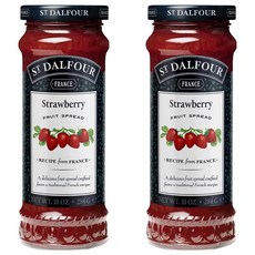 샹달프 과일잼 딸기, 284g, 2개