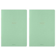 日本 MIDORI 點點彩色筆記本 A5 15274, 綠色, 1個, 2個