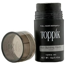 頂豐 Toppik 增髮纖維 灰色 12g, 快速增加頭髮豐厚感, 1件