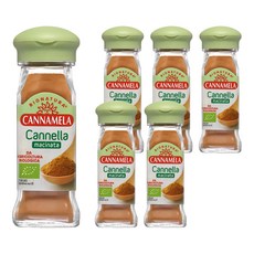 칸나멜라 유기농 시나몬 분말, 42g, 6개