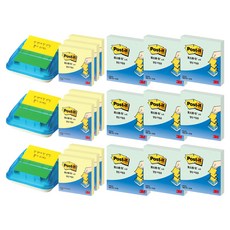 3M 便利貼彈出式分配器 C-4214 + 彈出式筆芯 KR330 3p 套裝, 蘋果薄荷（彈出式補充裝）, 3組