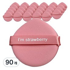 Dodorichi水滴形氣墊粉撲, 90個, 草莓