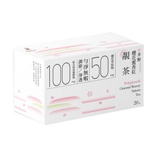 Lohas Traveller 光茵樂活 多酚櫻花蜜香紅靚茶 Set 20包, 含有櫻花萃取精華, 專利莓果發酵粉, 雙纖成分促進新陳代謝, 4.5g, 1盒