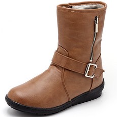 Jack&Jill 女款側釦內刷毛靴 JD2714