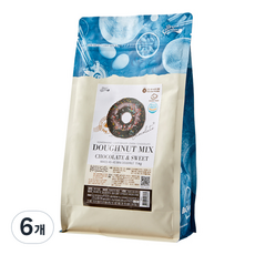 브레드가든 초코도넛믹스, 1kg, 6개