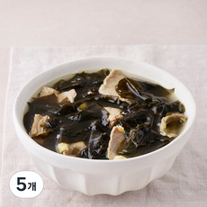 바다원 초이스쿡 소고기미역국, 600g, 5개