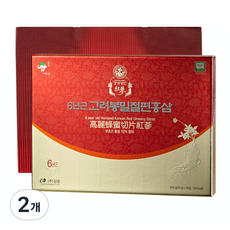 Kanggae 6年根高麗蜂蜜紅蔘切片, 2個