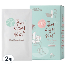 KWAILNARA Pure Secret 女性私密處清潔液 嬰兒香 20入, 100ml, 2個