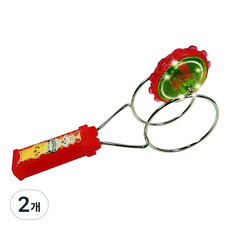 포켓몬스터 LED 자석 불빛 팽이, 랜덤 발송, 2개