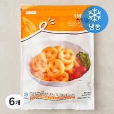 데이쉐프 스마일 감자튀김 (냉동), 700g, 6개