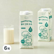볼비 진짜 두유, 6개, 950ml