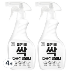 Saenghwalgongsik 陳年汙垢OUT多用途清潔劑, 4個, 500ml