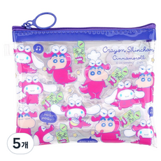 Sanrio 三麗鷗 大耳狗喜拿 蠟筆小新 透明輕薄收納包